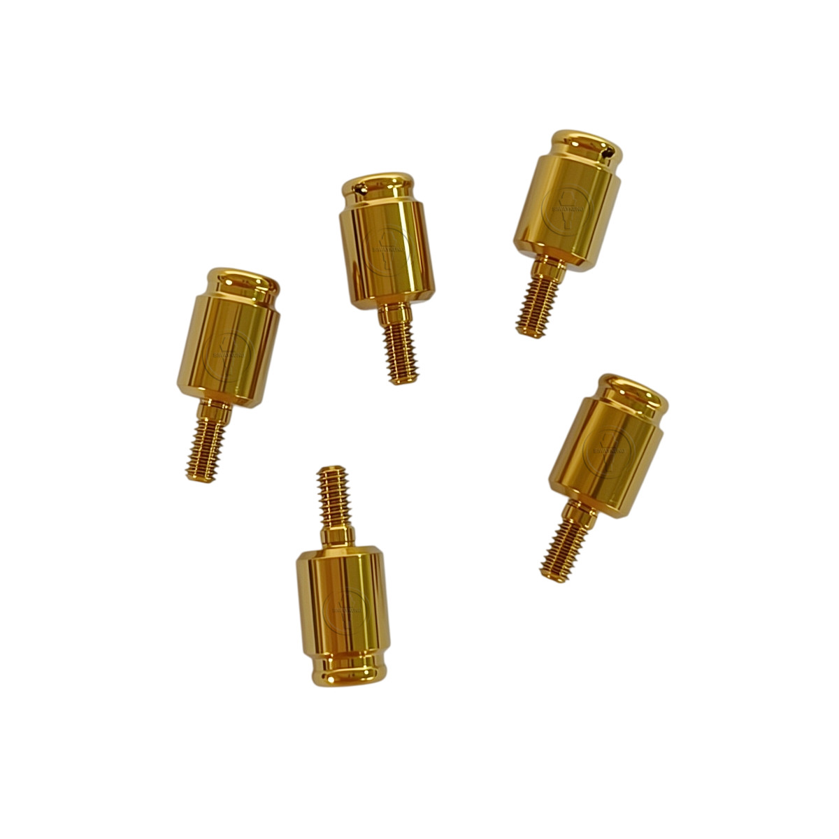 Locator abutment Male caps kit fit to MIS SEVEN WP platform GH1-6