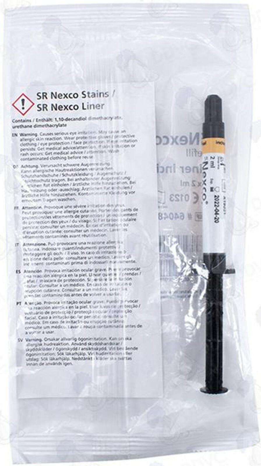 *1-Piece* Ivoclar Vivadent SR Nexco 2 mL Liner Incisal Refill 640483
