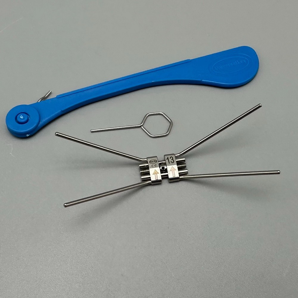 Dental Orthodontic Expansion Screw Hyrax Rapid Palatal Expander Frame 8/11/13mm