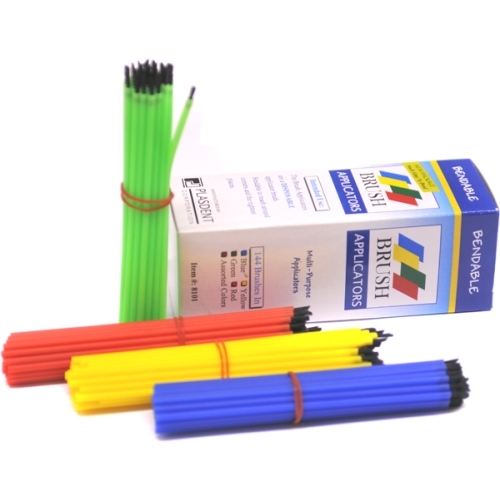 PLASDENT BENDABLE APPLICATOR BRUSHES – REGULAR – 144/PACK