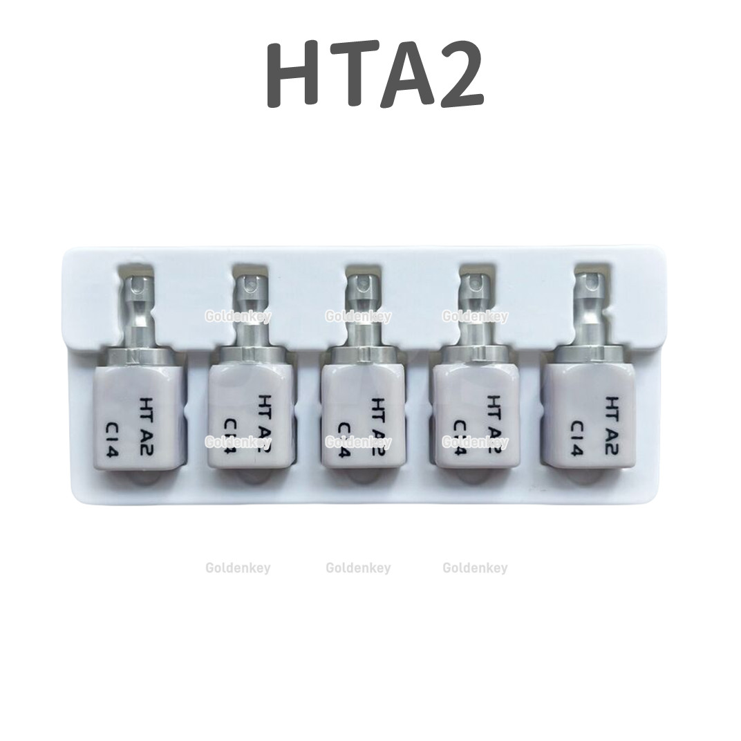 High Transparency Dental Glass Ceramic Liithium Disslicate Blocks C14 CAD