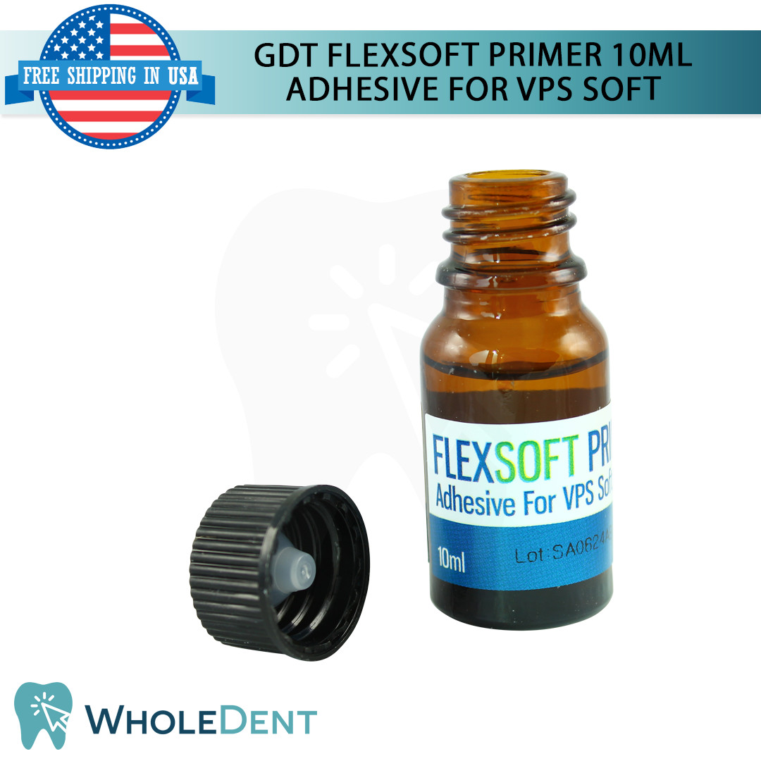 1X Dental GDT Supplies Flex Soft Denture Acrylic Based Primer 10ml