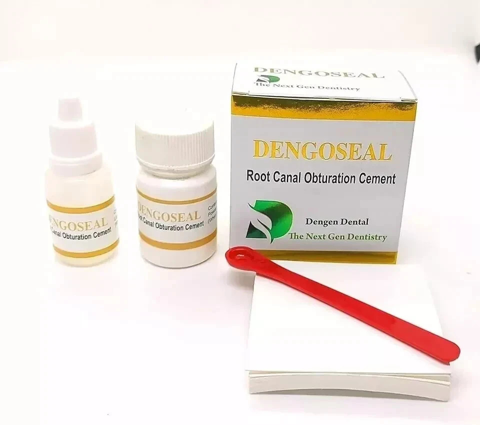 Dental DENGOSEAL Root Canal Obturation Cement – Powder 15gm Liquid 10ml