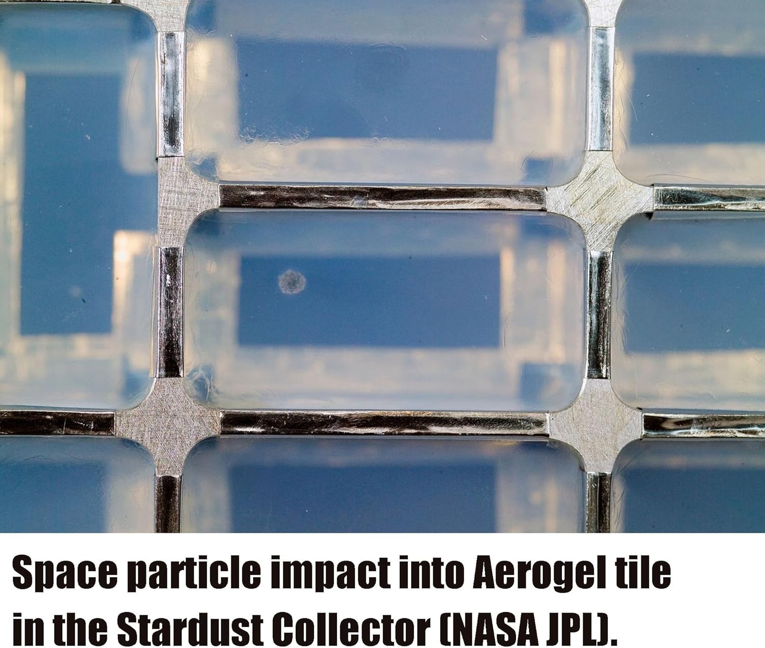 50ml Aerogel Blocks Silica Aerogel Particles Size 5-50mm Frozen Smoke NASA High-
