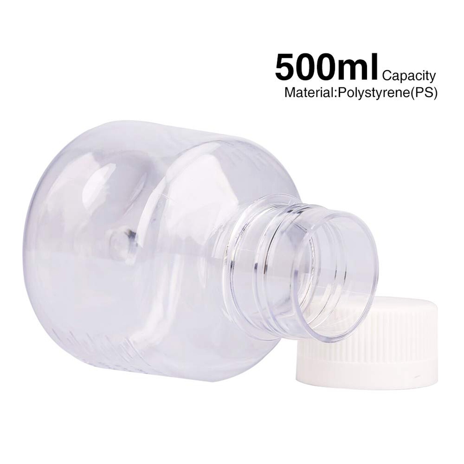 4-12PCS 500ml Sterile Disposable Vacuum Bottle Top Filters 0.22um PES Membrane