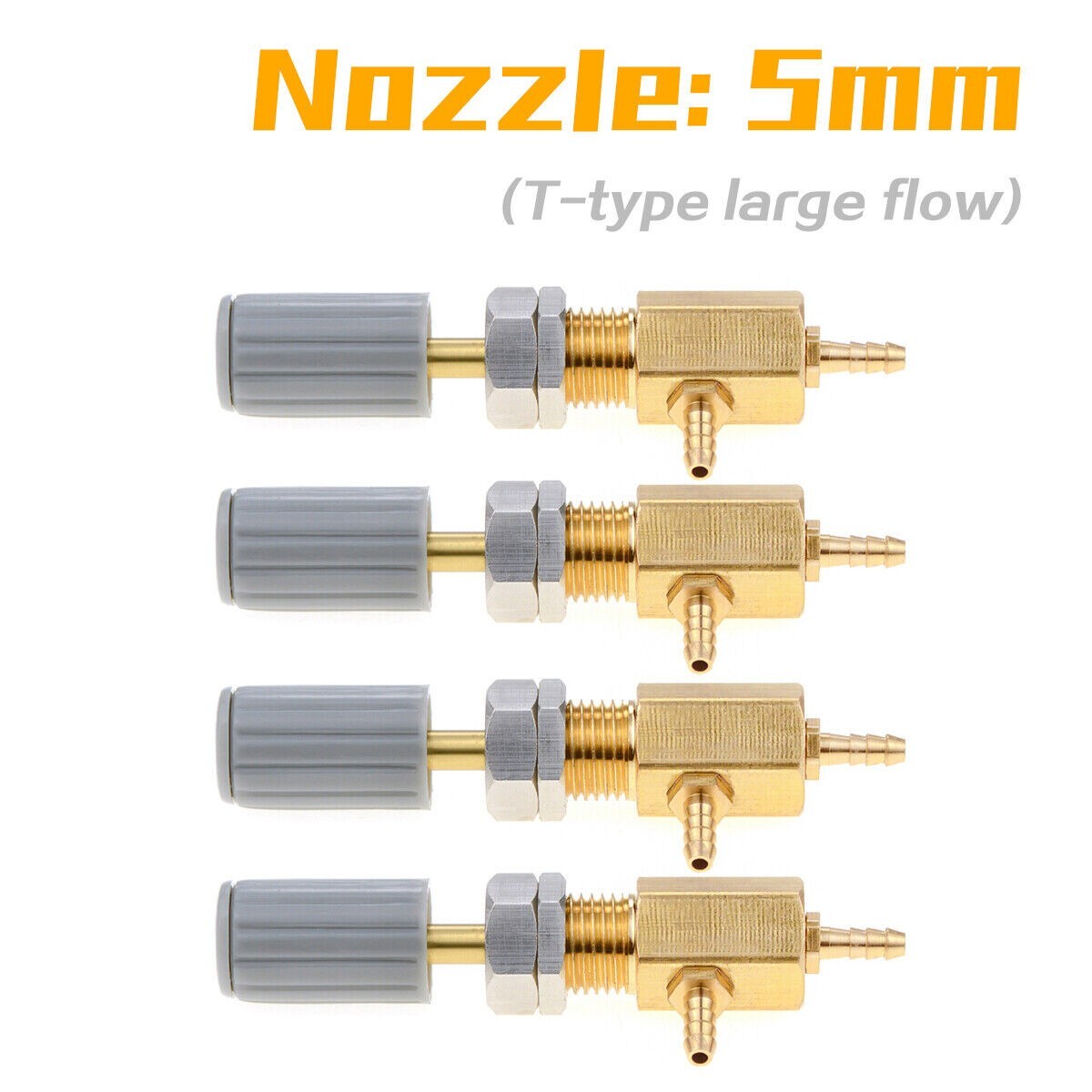 4Pcs/6Pcs Dental Regulator Control Water Valve T-Shape 5mm for Dental Chair
