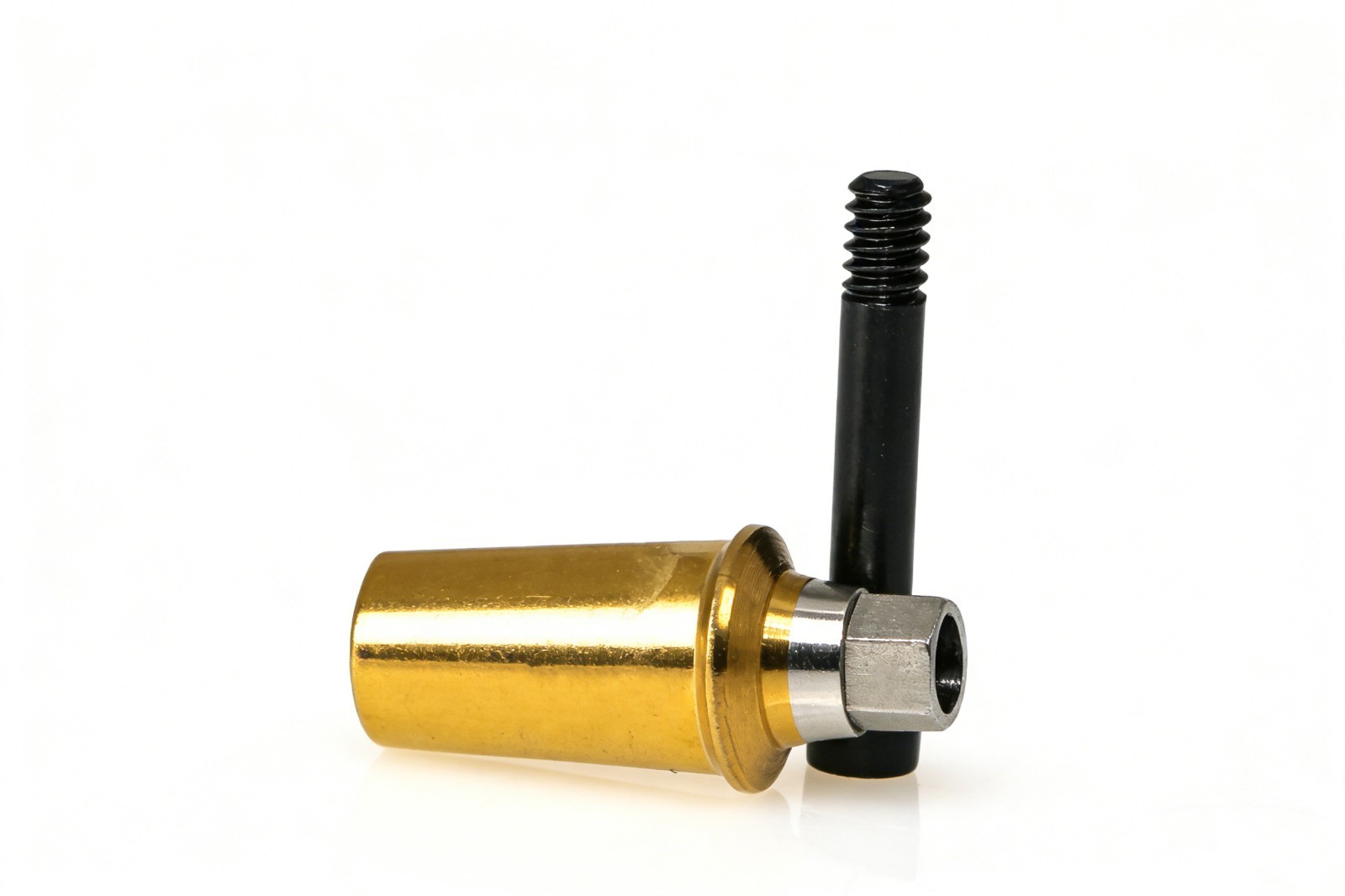Dental Cement retained prosthesis Mini Hex Straight Abutment for Hiossen ET TS