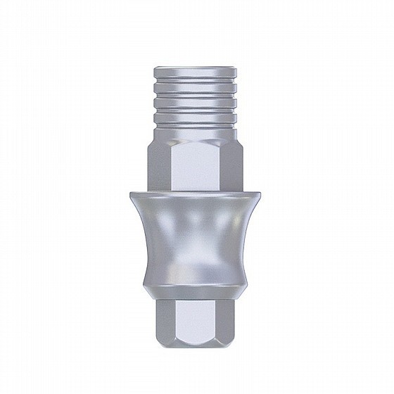 5x Dental Ti-Base Concave CAD/CAM Abut ment Internal Hexagonal Prosthetic