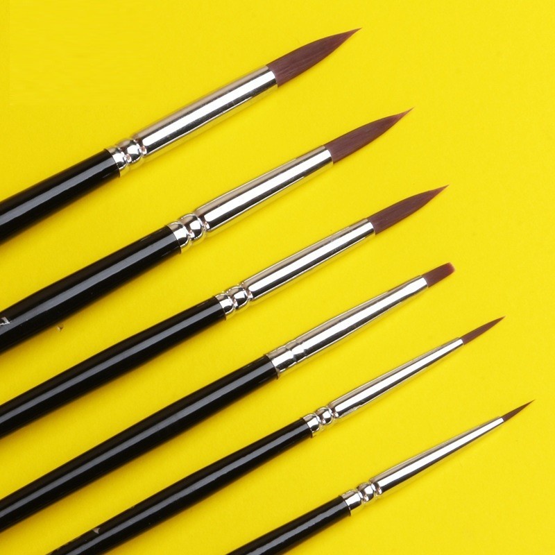 1pc Dental Porcelain Brush Pen Glaze Ceramic Brush Pen Dental Technician Tools