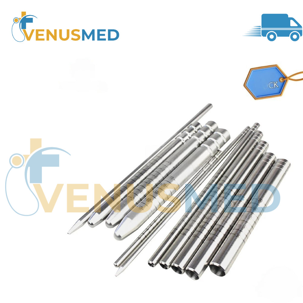 UBE Dilator Sleeve Progressive Cannula Six Stage & Rods Orthopedics