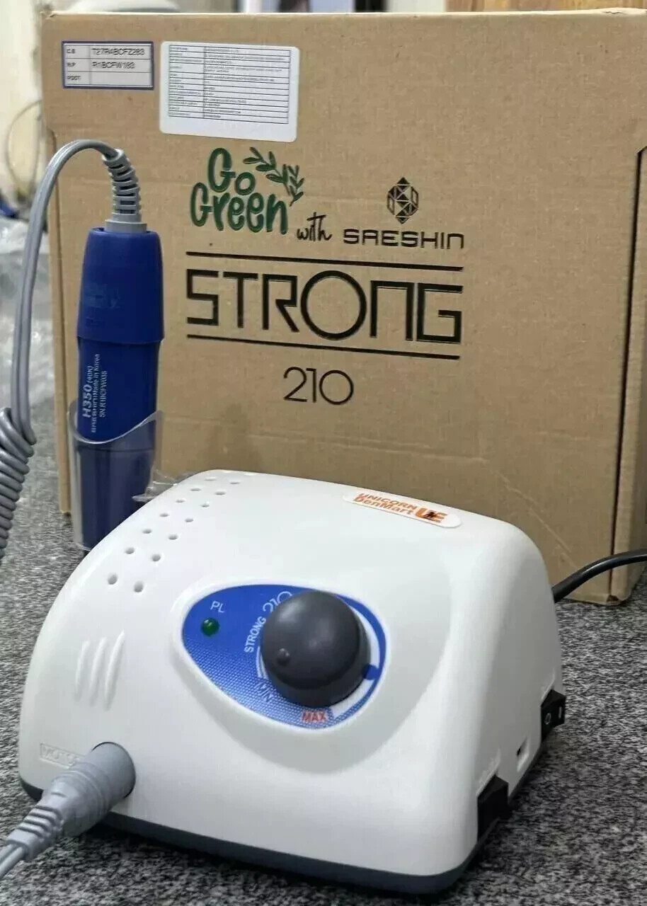 SAESHIN KOREA Lab Brush Micromotor STRONG 210/105L (35,000 Rpm)101% ORIGINAL