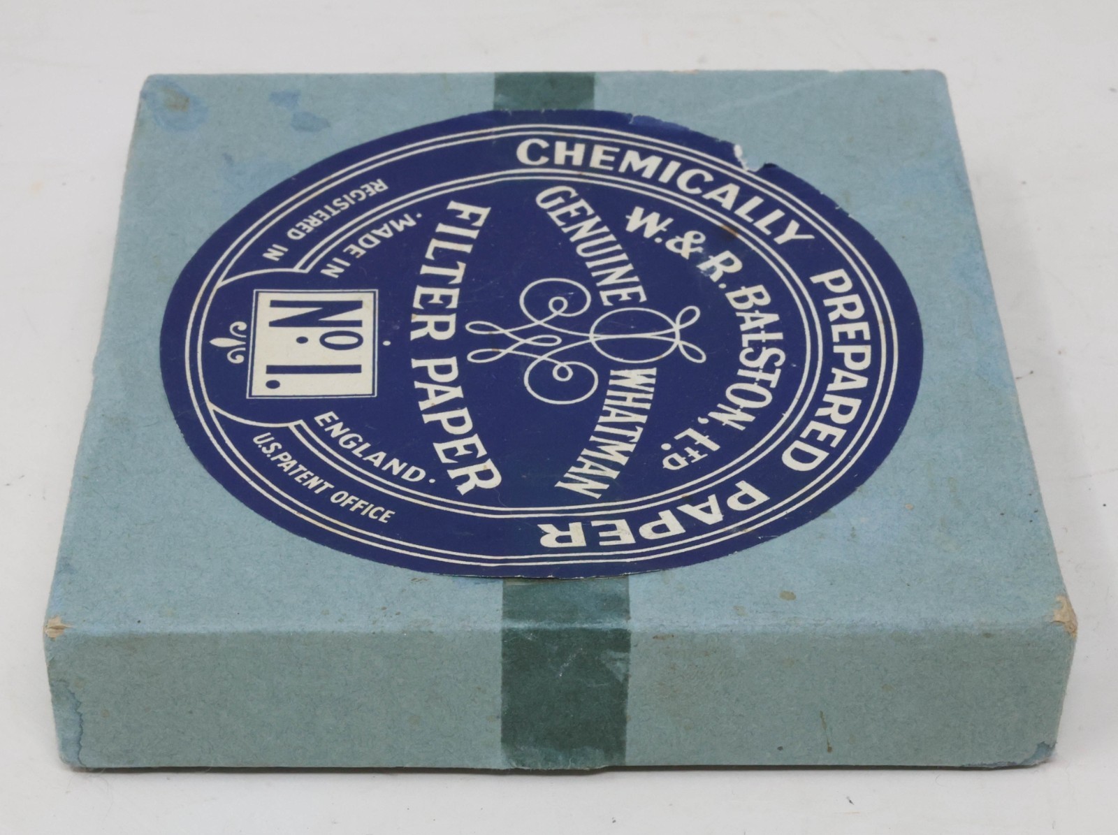 Vintage W. & R. Balston Genuine No. 1 Filter Paper Lab Supplies Genuine Whatman