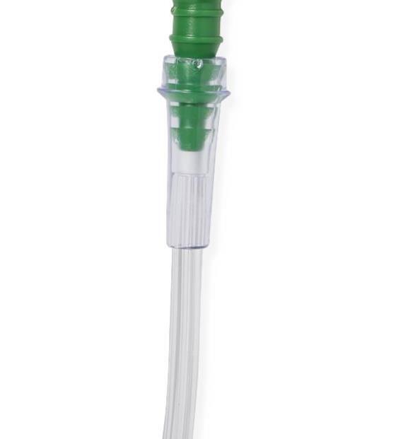 7ft Oxygen Tubing Clear Crush Resistant Universal Connector Medline HCS4507 4/PK