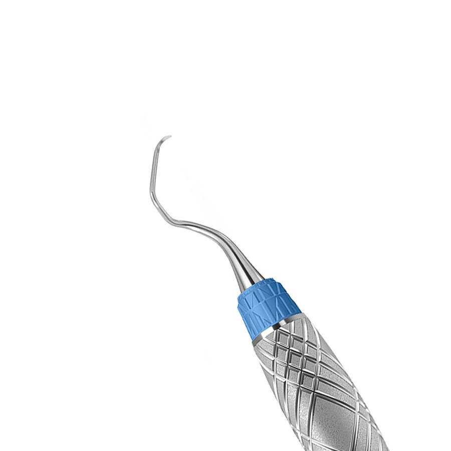 HU-FRIEDY #17/18 MINI5 GRACEY EE2, HARMONY, BLUE ERGONOMIC HANDLE (x3)
