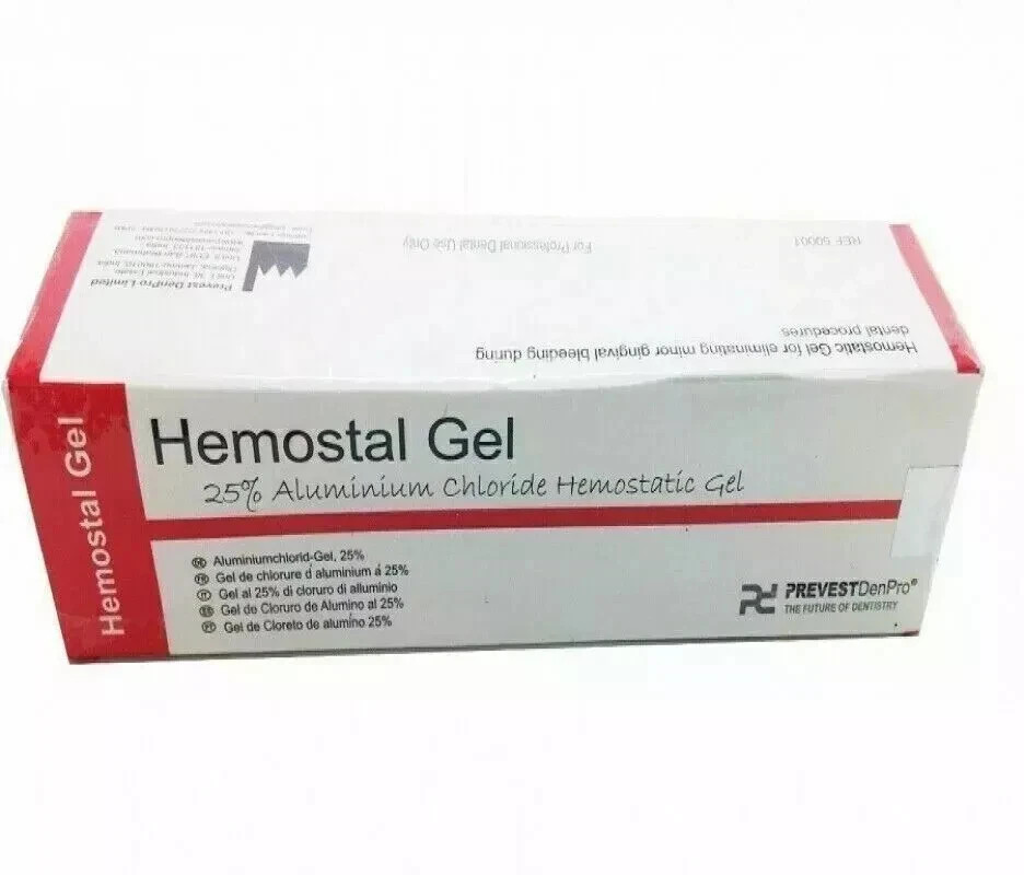 Prevest Denpro Hemostal Gel 25% Aluminium Chloride Hemostatic Agent Dent Care