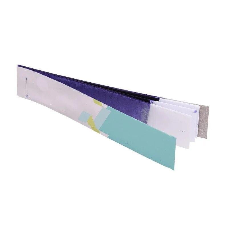 Dental Articulating Papers Double Sided Strips Red/Blue Thin/Think Bite Paper
