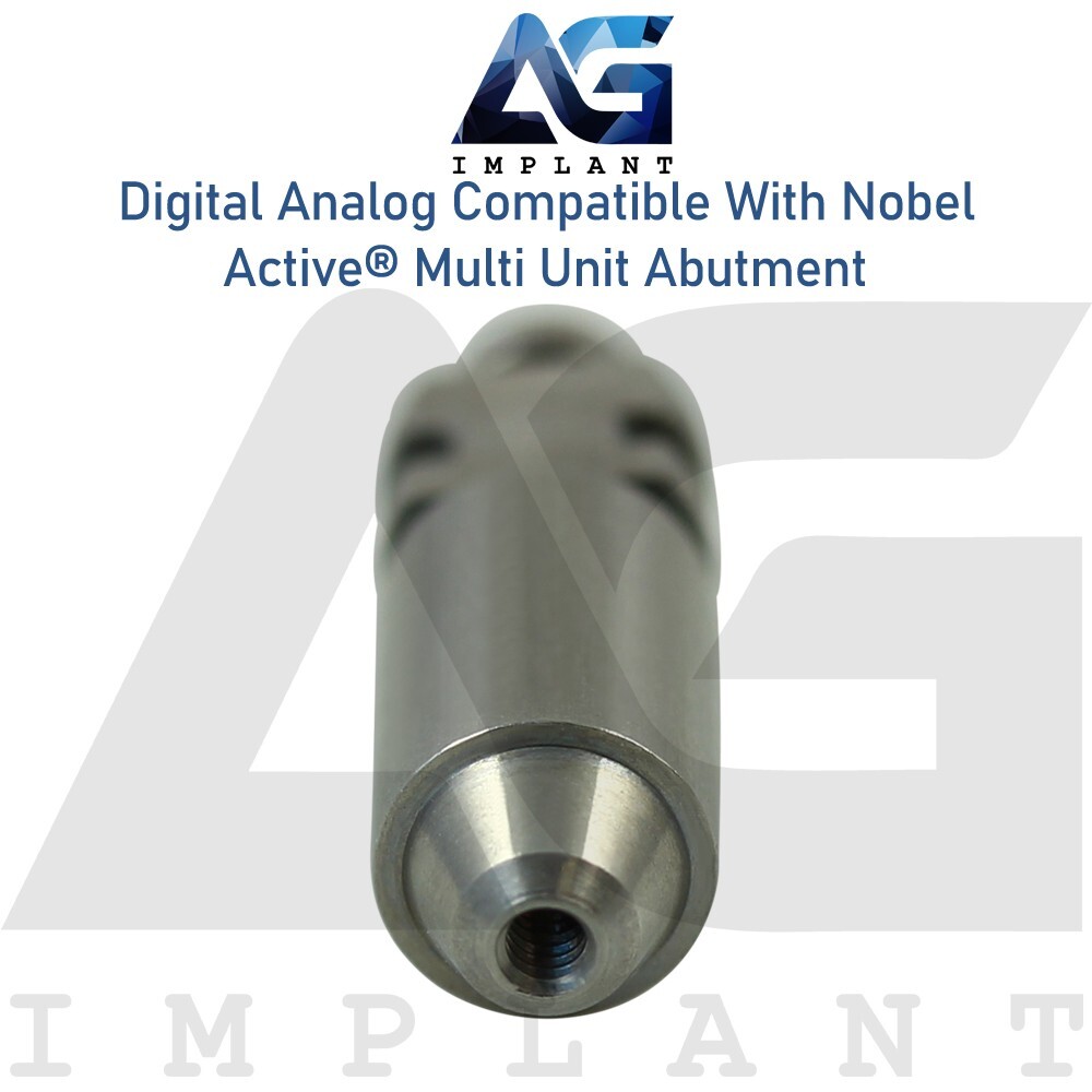 Dental Digital Analog RP 4.8mm Compatible Nobel Active® Multi Unit Abut ment