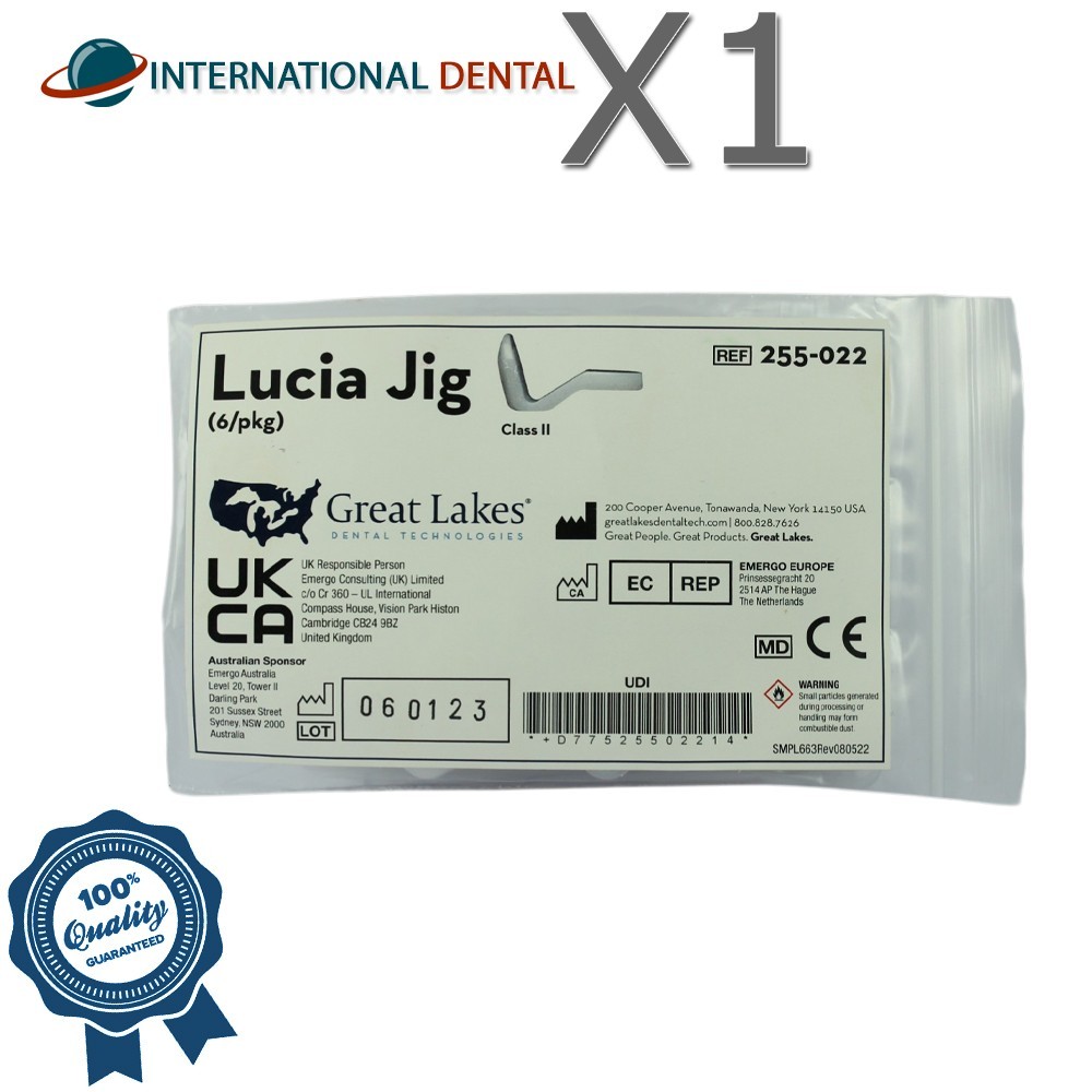 Great Lakes Lucia Jig Bite Registration Centric Relation Dental Occlusion Tool