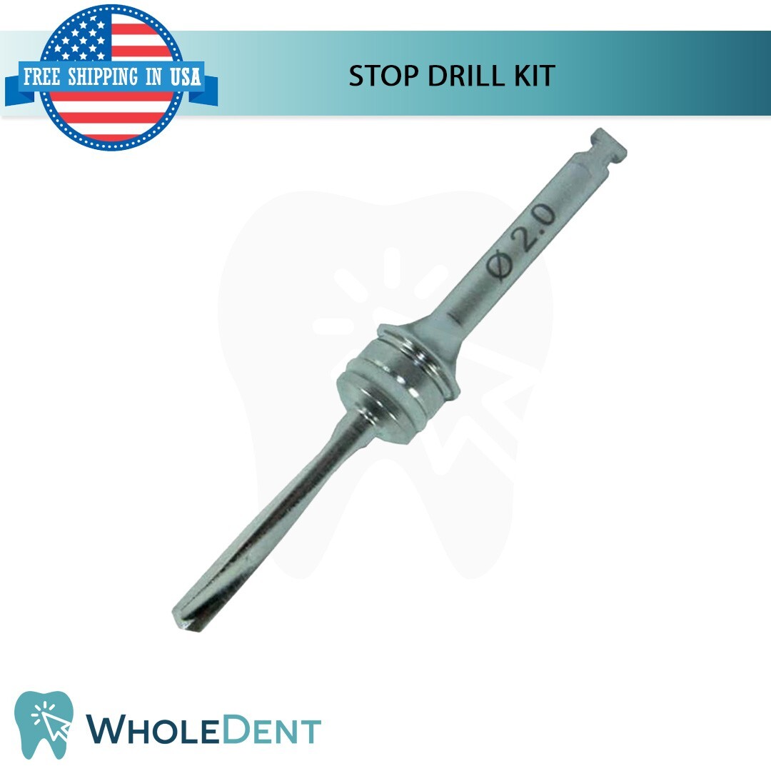 Surgident Cylinder Drills Stopper Kit Dental Dentistry Tool Instrument