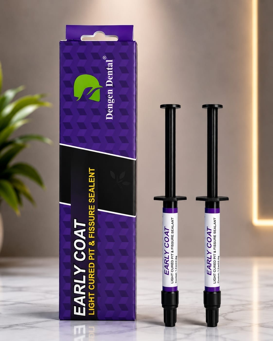 Dental EARLY COAT LC Pit & Fissure Sealant 2 x 2gm Syr Pack