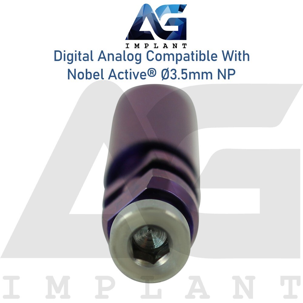 50 Dental Digital Analog 3.5mm NP Compatible Nobel Active® Conical Connection