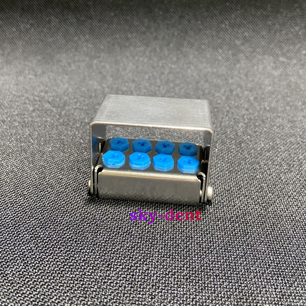 8/12/30 Hole Dental Implant Drills Organizer Holder Sterilization Case Bur Block