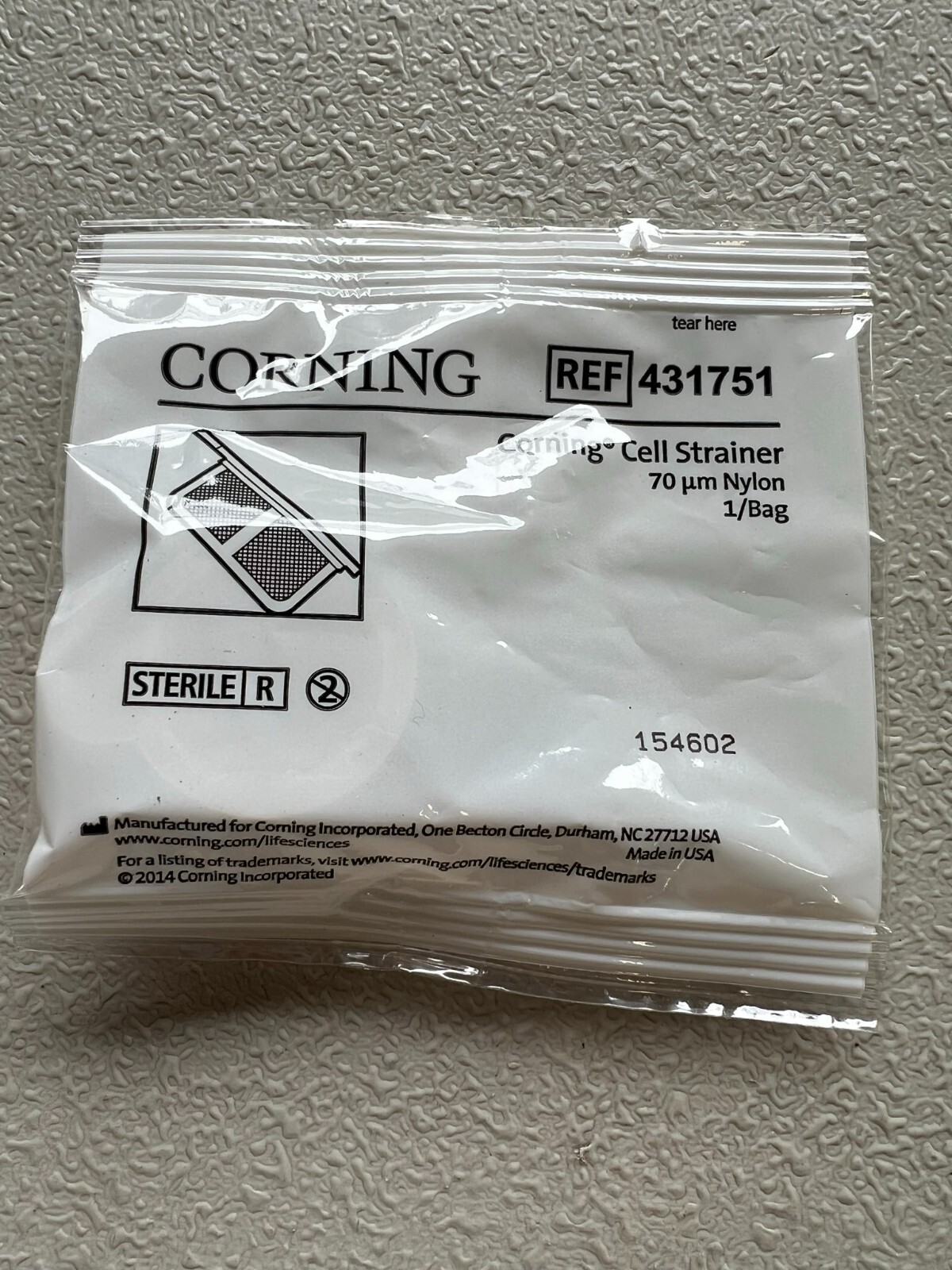 Corning 431751 Cell Strainer Lot of 2