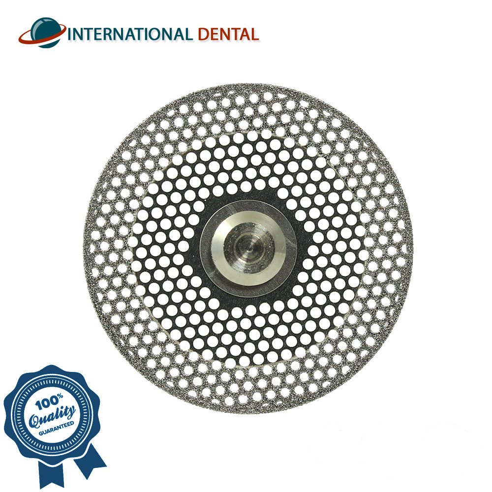 Dental MDT Fine Grit Diamond Coated Double Sided Open Mesh Super Flex Disc T0.3m