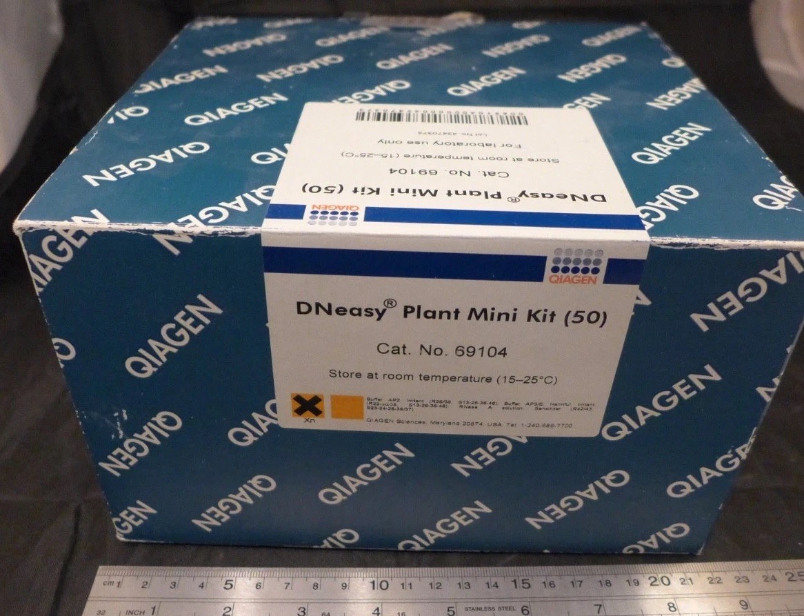 QIAGEN DNeasy Plant Mini Kit, 50 column sets, no buffers #69104