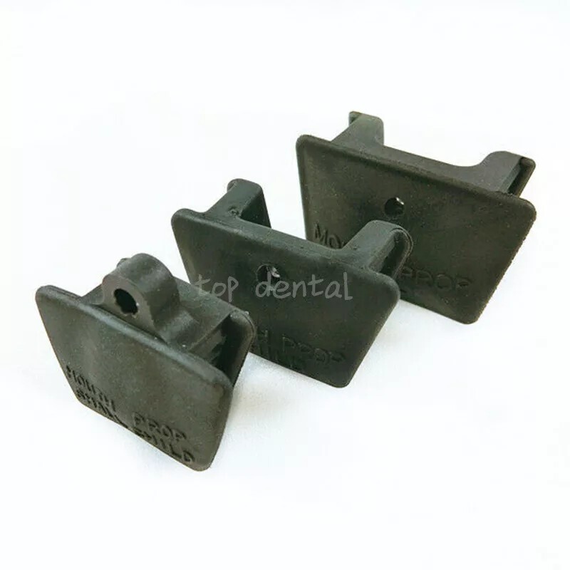 S/M/L Dental Silicone Black Mouth Prop Bite Block Child Adult Latex Free Strong