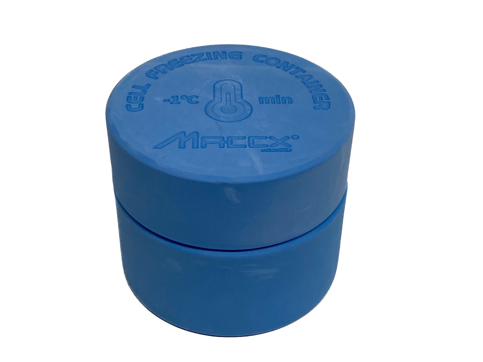 Used MACCX Cryogenic Cell Freezing Vial Container w/Core 12-Place 2mL CFC012-001