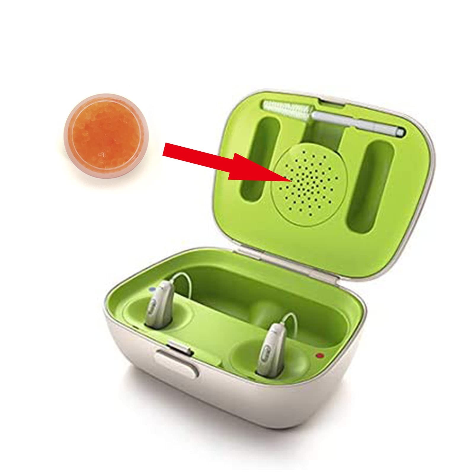 BOCOKO 8 Pieces Hearing Aid Drying Capsules C&C Dry-Cap 8 Count (Pack of 1)