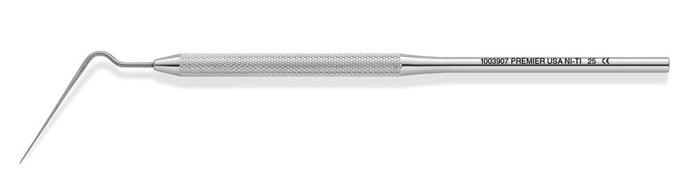 PREMIER Dental Nickel Titanium Spreader RC NITI 25 W/Round Handle – #1003907 FDA