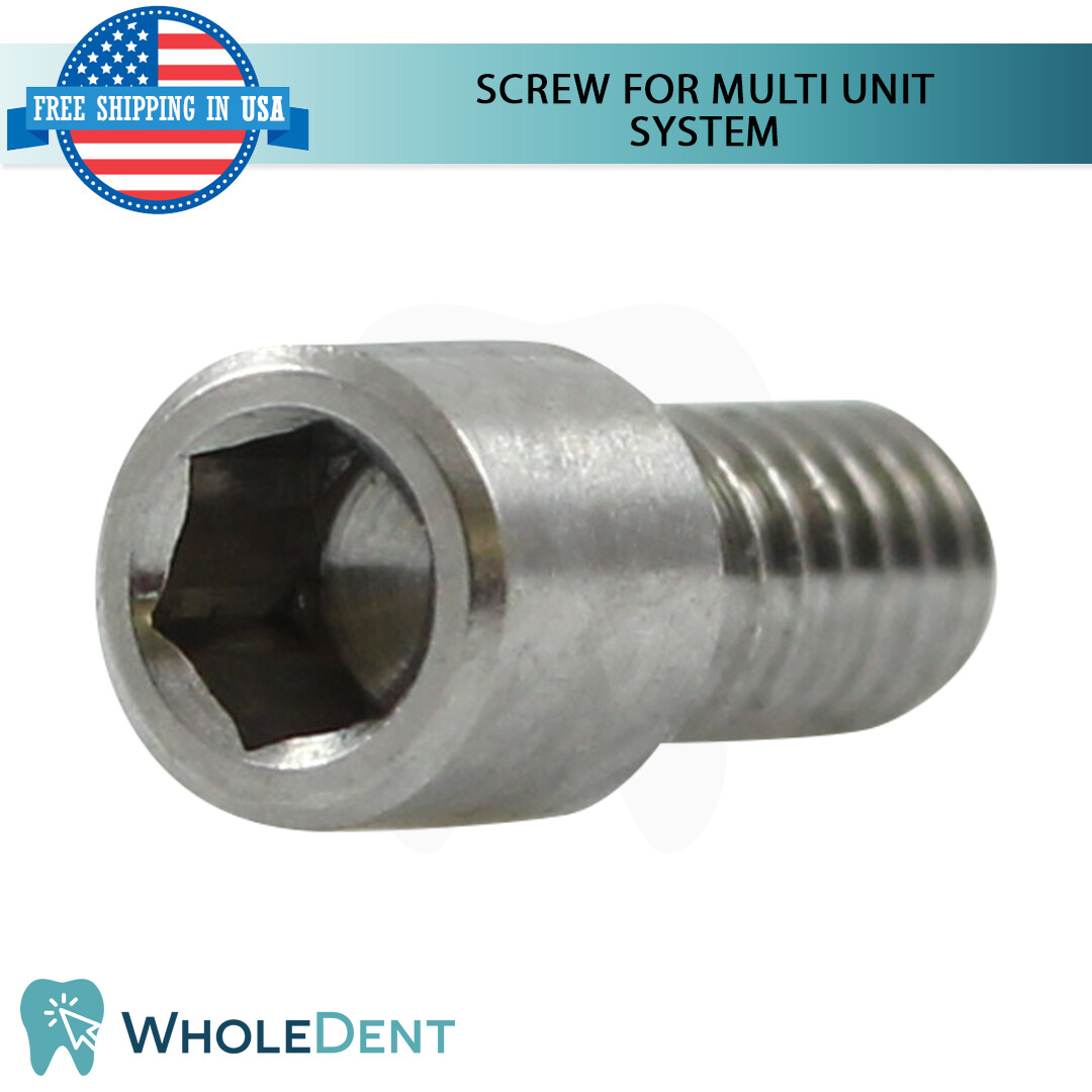 1x Dental Angulated 30° Multi Unit 1.6 Prosthetic Kit Slim Platform Int Hex 2mm