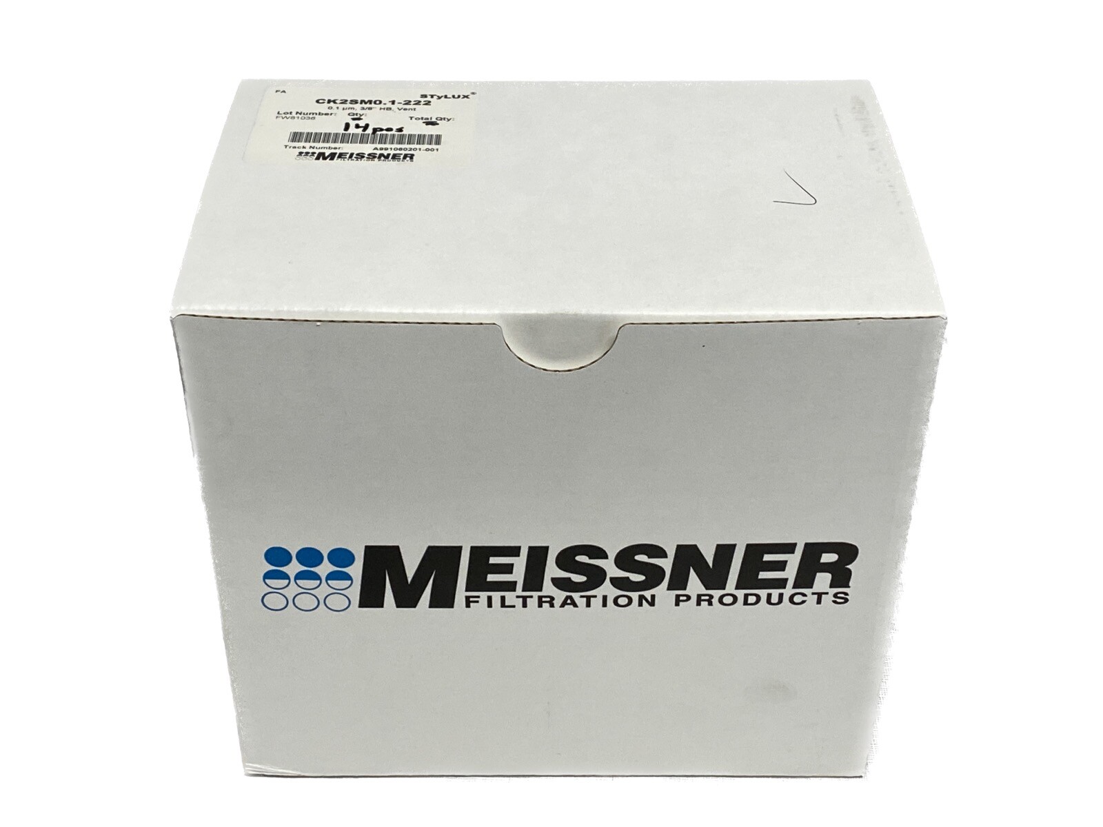 (14) MEISSNER FILTRATION STyLUX Filter Capsule 0.1um 3/8”HB Vent CK2SM0.1-222