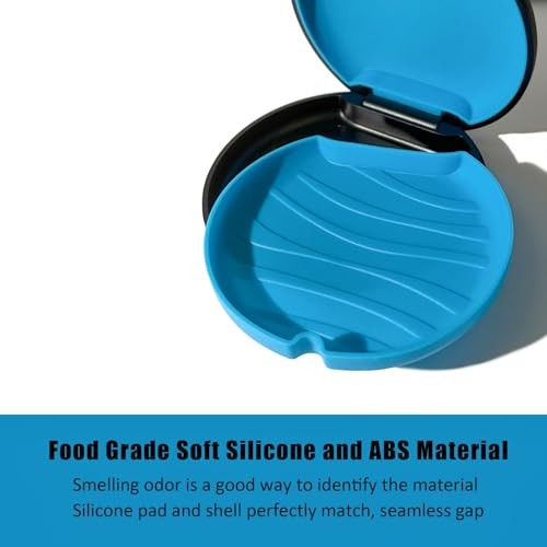 2PCS Retainer Case Compatible with Invisalign,Cute Slim Aligner Case,Customized
