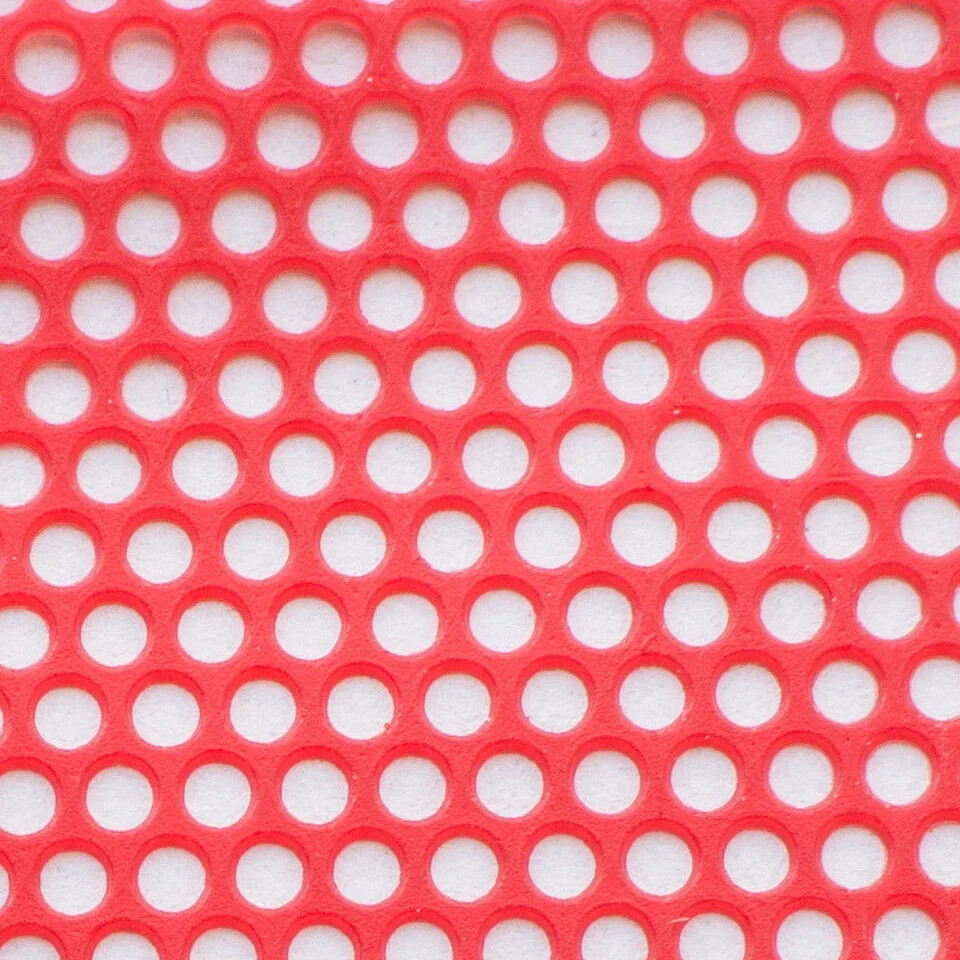 10 Sheets/Box Dental Lab Supplies Flexible Red Round Hole Casting Patterns Wax