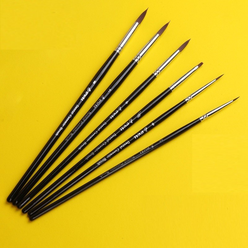 1pc Dental Porcelain Brush Pen Glaze Ceramic Brush Pen Dental Technician Tools