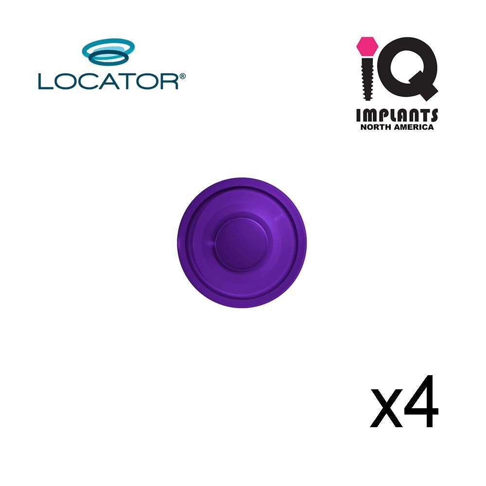 Replacement Male Inserts Caps – Extra Strong Purple 8.0 lbs (4-Pack) – Standard