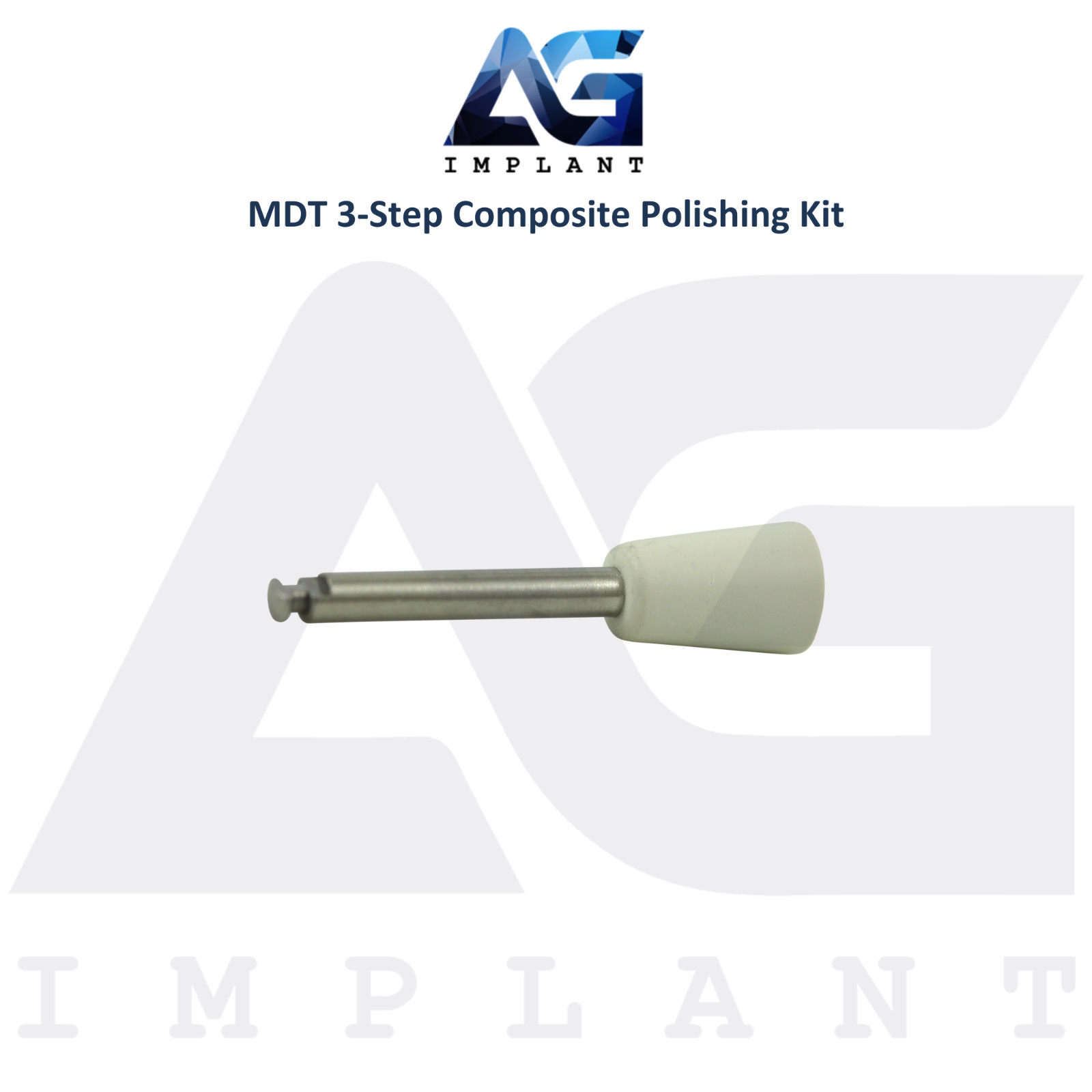MDT 3-Step Composite Polishing Kit Silicone High-Gloss Finish Dental Restoration