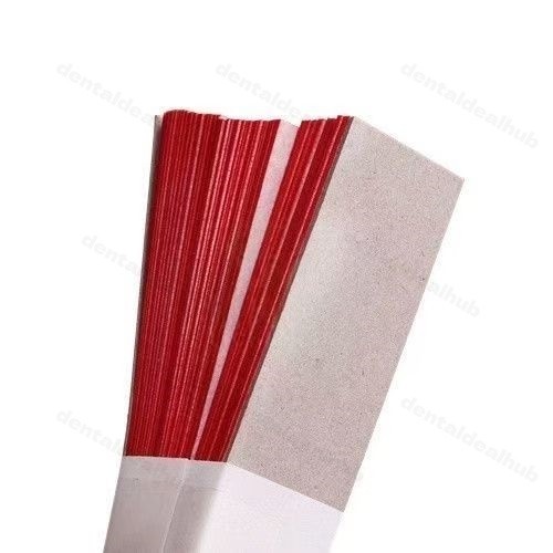 Shofu Articulating Paper 300 Sheets 121x22mm 38μm Red/Blue Dental Occlusal