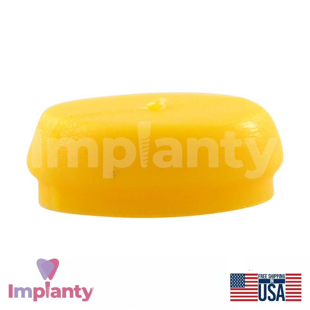 10x Dental Extra Soft Silicone Caps For Lock Attachment 600g Shape Memory