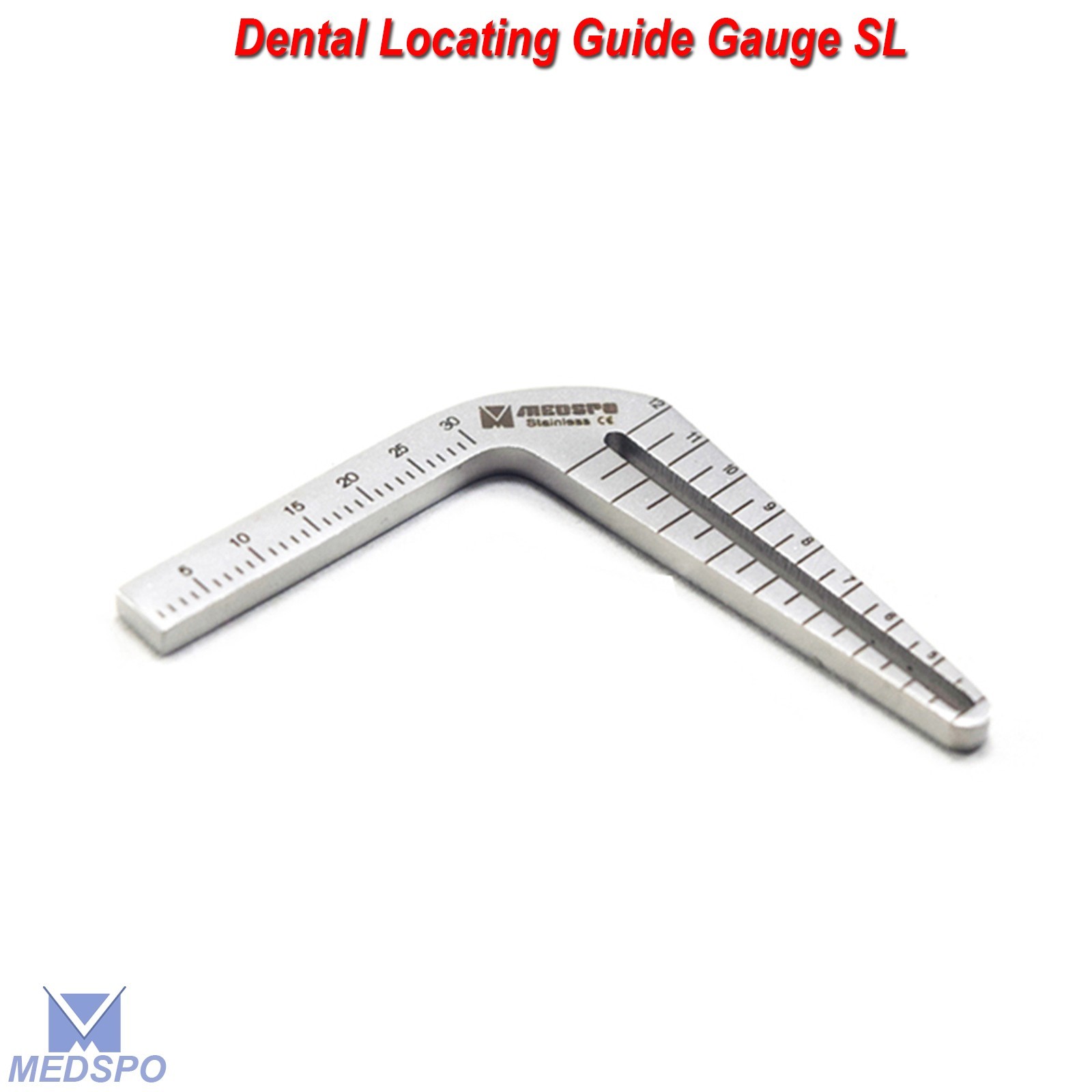 Implant Gauge Surgical Drilling Guide Locator Parallel Depth Pin Dental Tools
