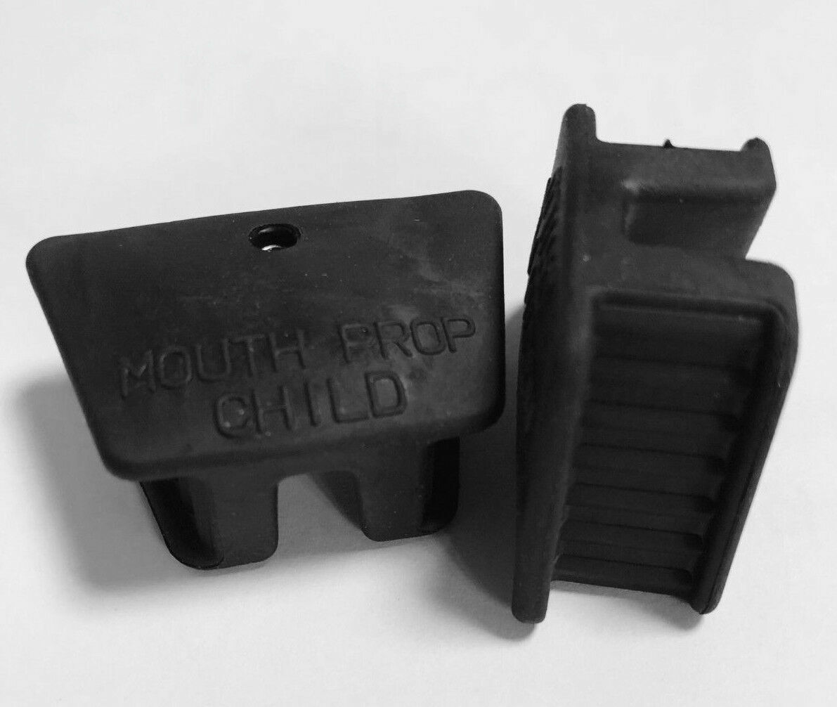 Dental Black Mouth Prop Bite Block Child Adult Latex Free Strong Vision L/M/S