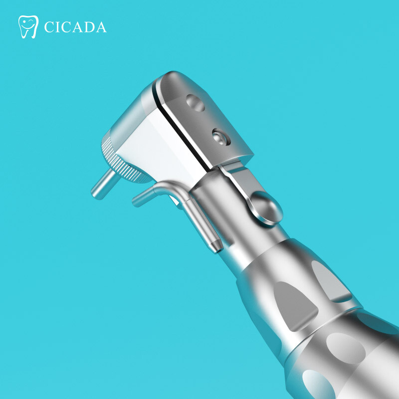 Cicada Low Speed Contra Angle Handpiece Latch Type 1:1 -external water spray