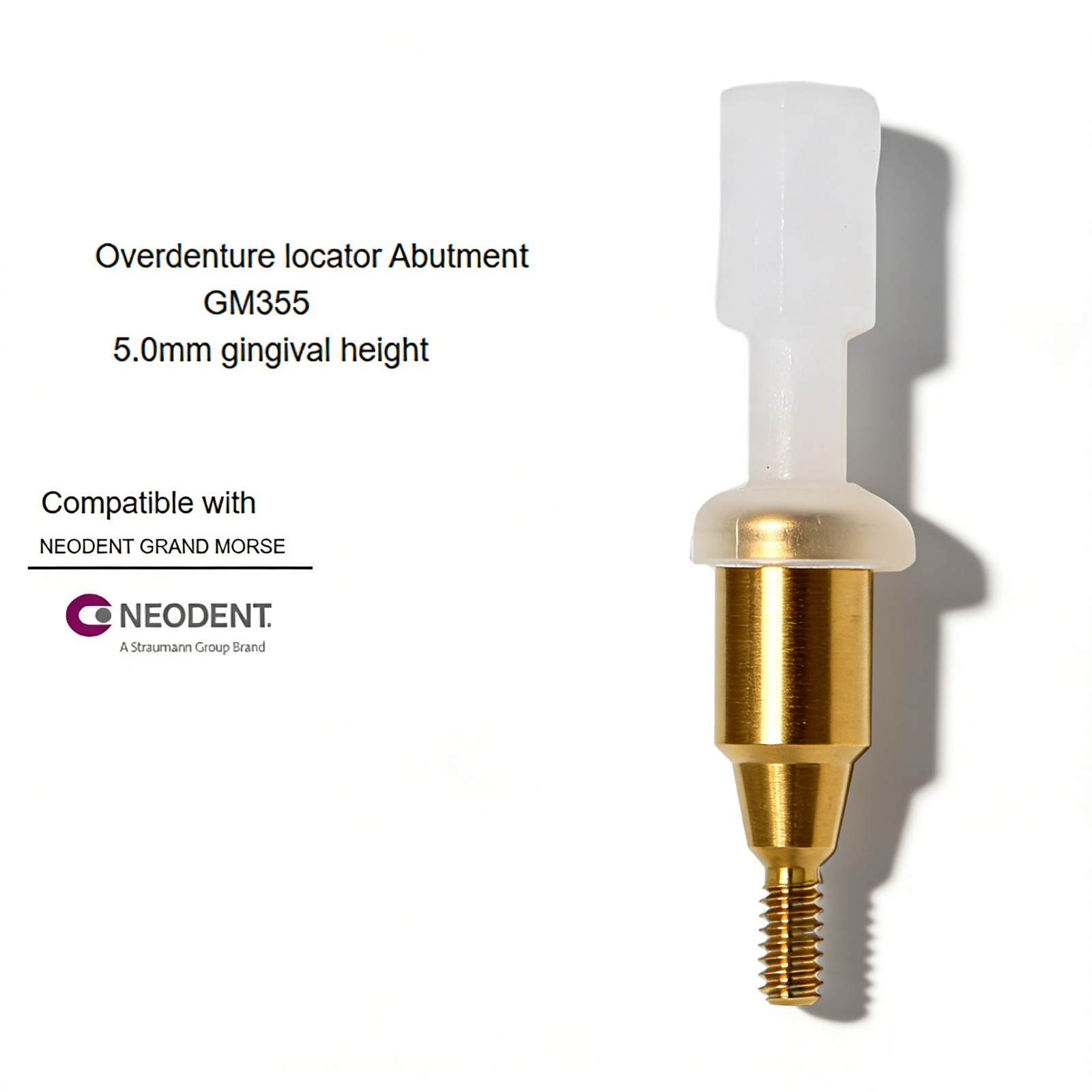 Zest LOCATOR Anchor Abutment Fit Neodent GM All Platform Overdenture Attachment