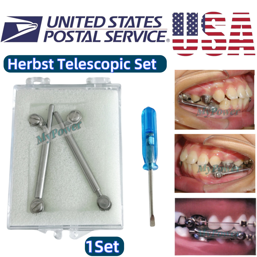 1Set Dental Dentaurum Herbst Socket Screw Appliance Telescopic Orthodontic USA