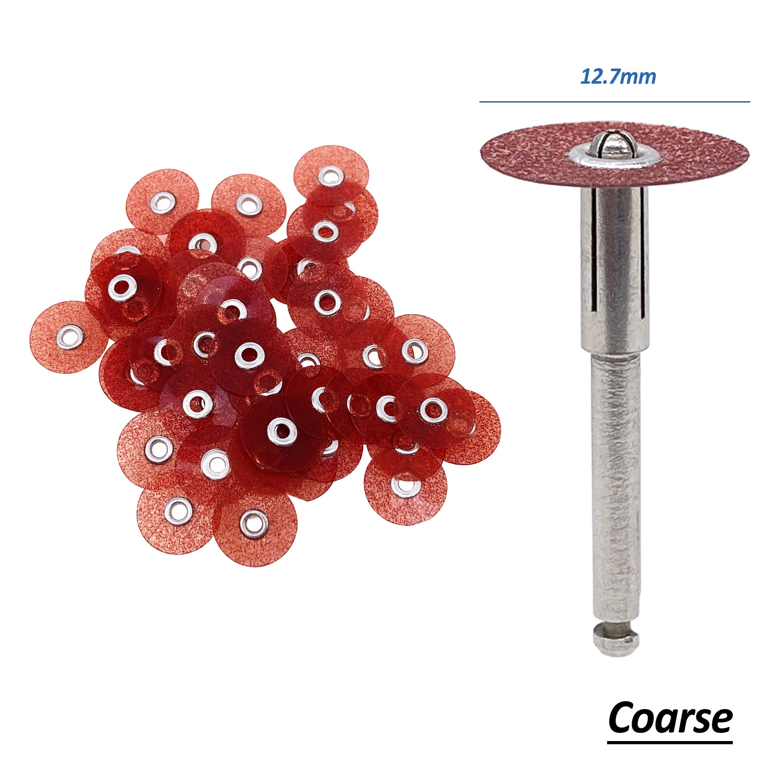Dental Sof-Lex contouring polishing 2382 Pop-On discs 12.7mm or Mandrel
