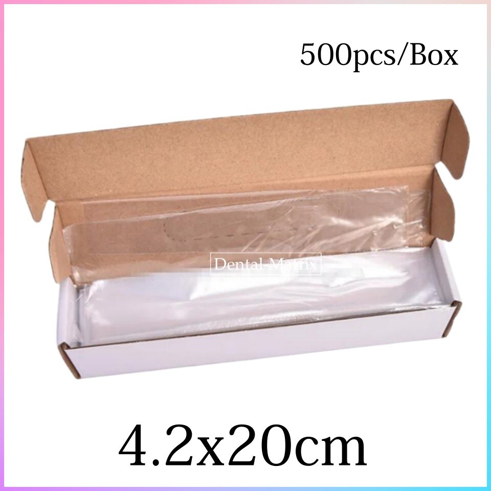 Dental Disposable Digital X-Ray Sensor Protective Sleeves Clear Film Cover Bags