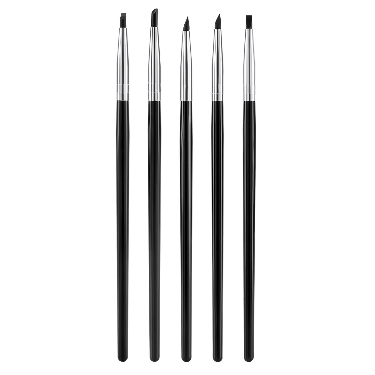 Dental Composite Silicone Brush Pen Resin Veneer Cement Porcelain Pen 2 Types